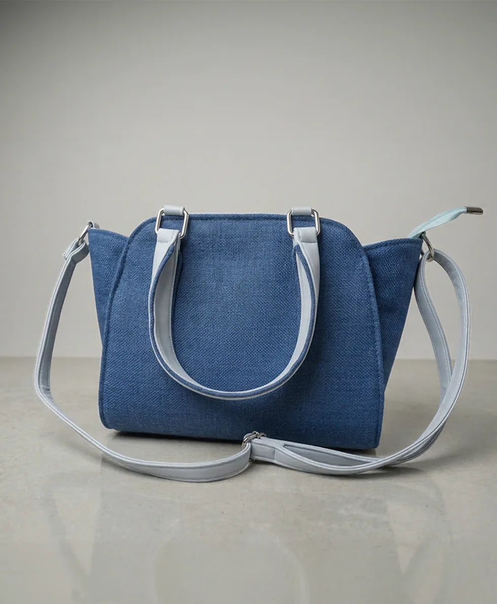 Azure Woven Tote-AVT001