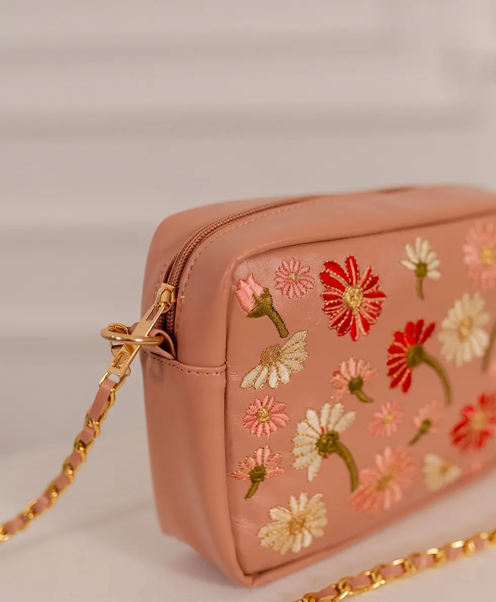 Blossom Cross Body Bag- Pink- BCP03
