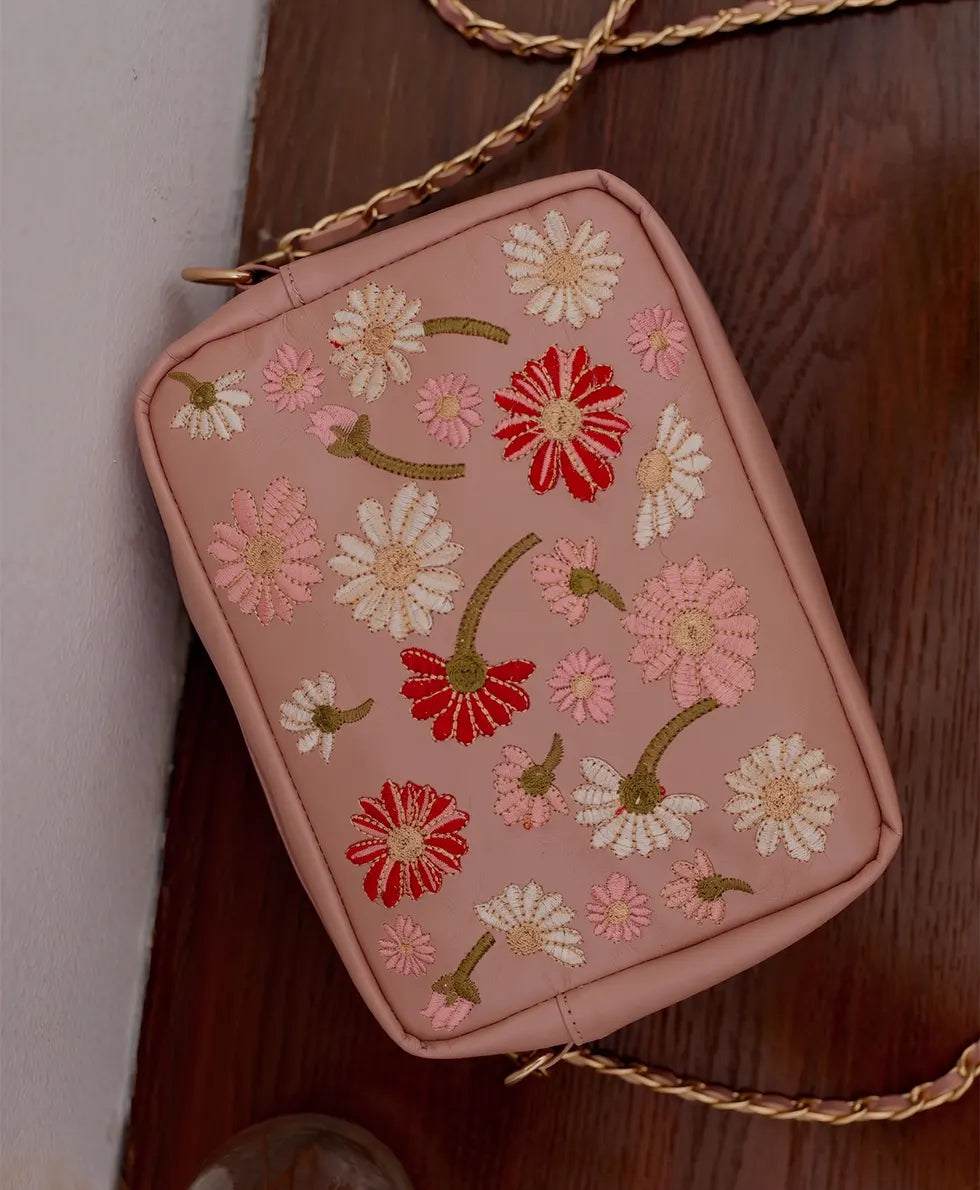 Blossom Cross Body Bag- Pink- BCP03