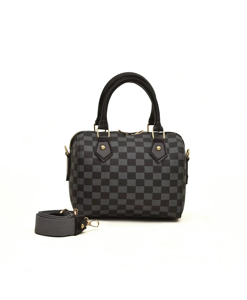 DUFFLE HANDBAG - BLACK