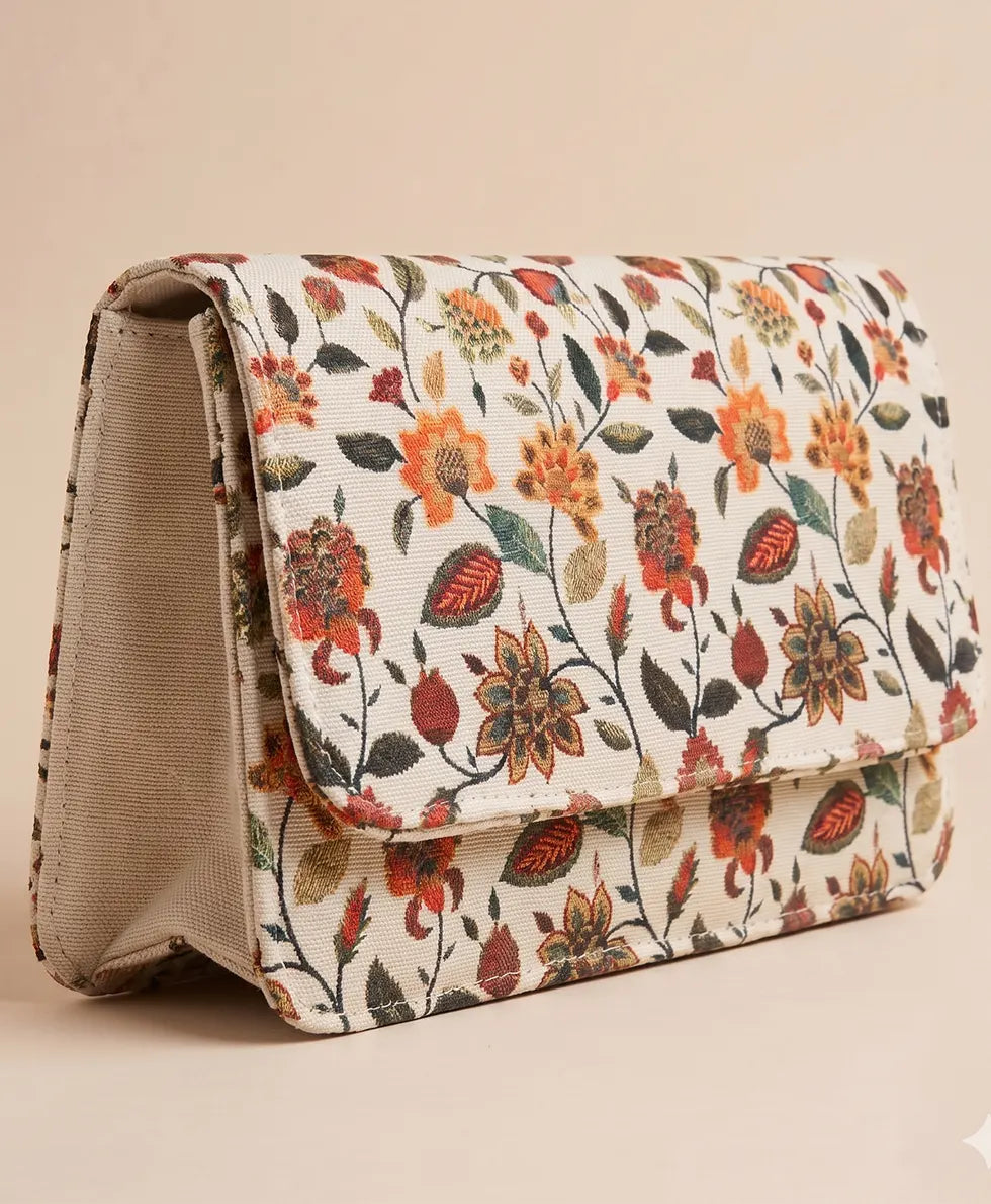 Floral Charm Cross Body Bag - FCB001