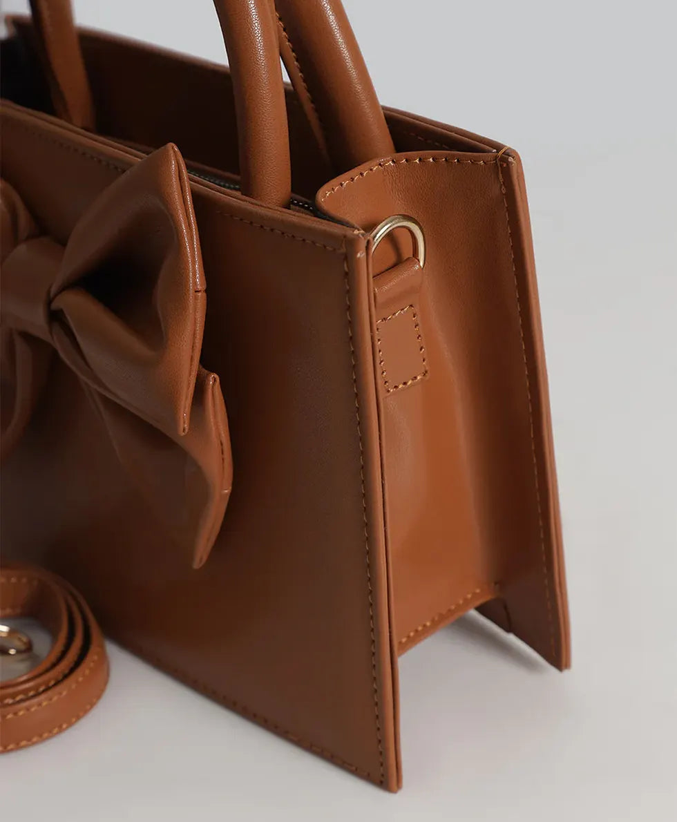 Brown Bow Elegance Cross Body- BBC002