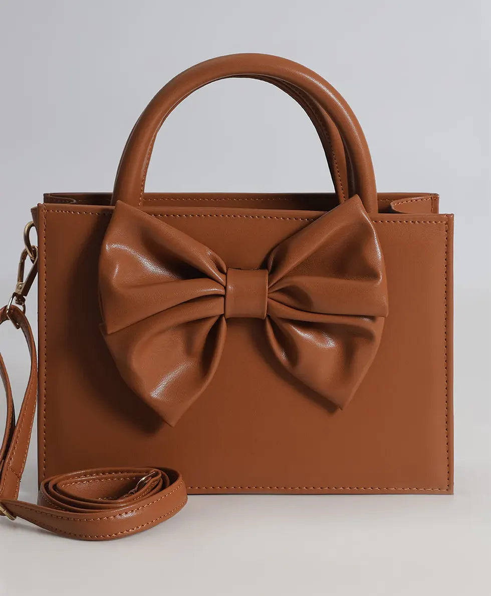 Brown Bow Elegance Cross Body- BBC002