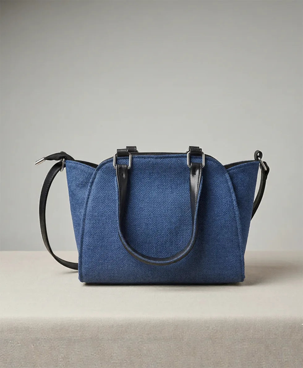 Denim Woven Tote-DVT001