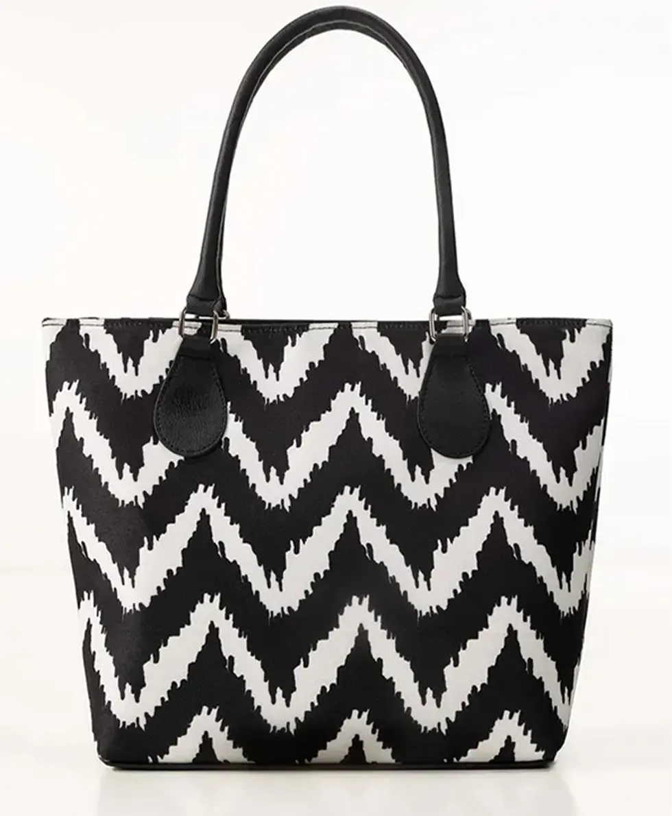 zigzag canvas 001 ZIG ZAG CANVAS BAG - ZCB001 - Image 1